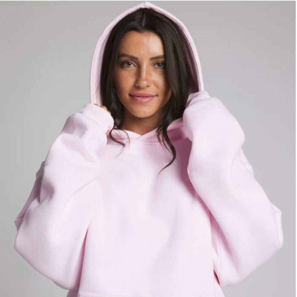 Comfrt Minimalist Hoodie, Powder Pink